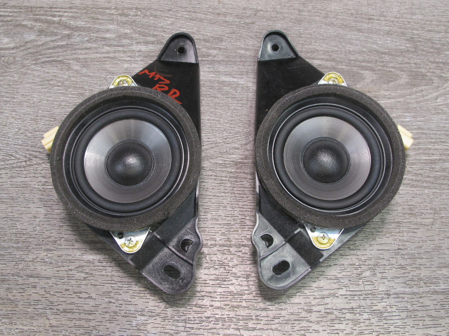 10-15 Lexus IS350 IS250 Convertible Rear Left Right Side Audio Speaker Set OEM