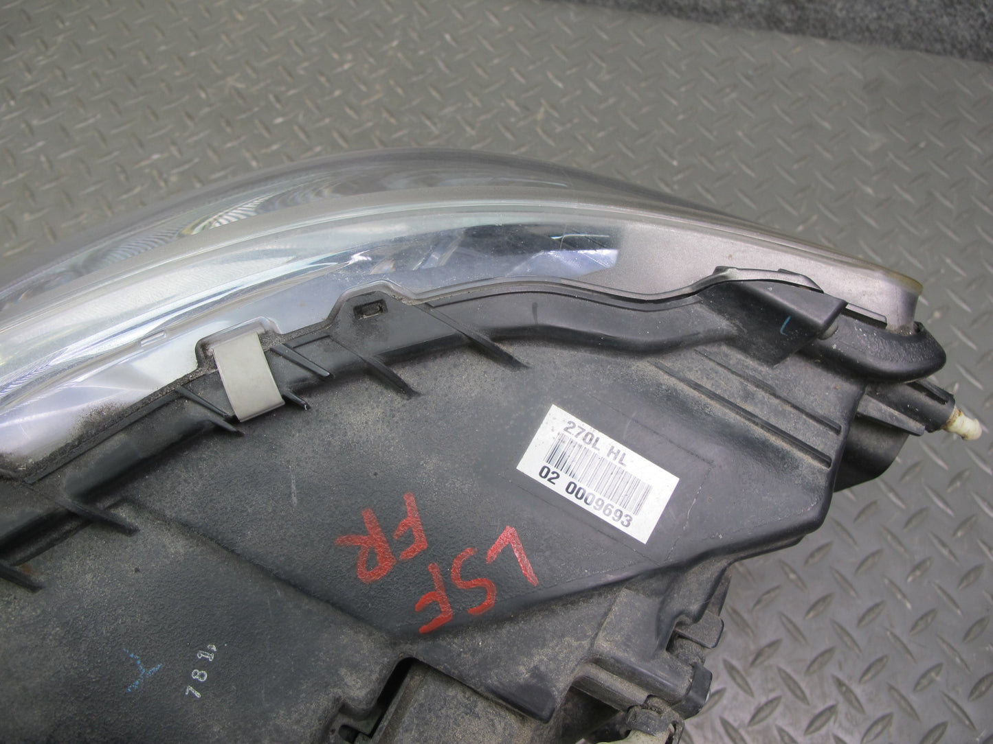 08-09 Lexus UVF46L LS600h Front Right LED Headlight Lamp w Ballast OEM