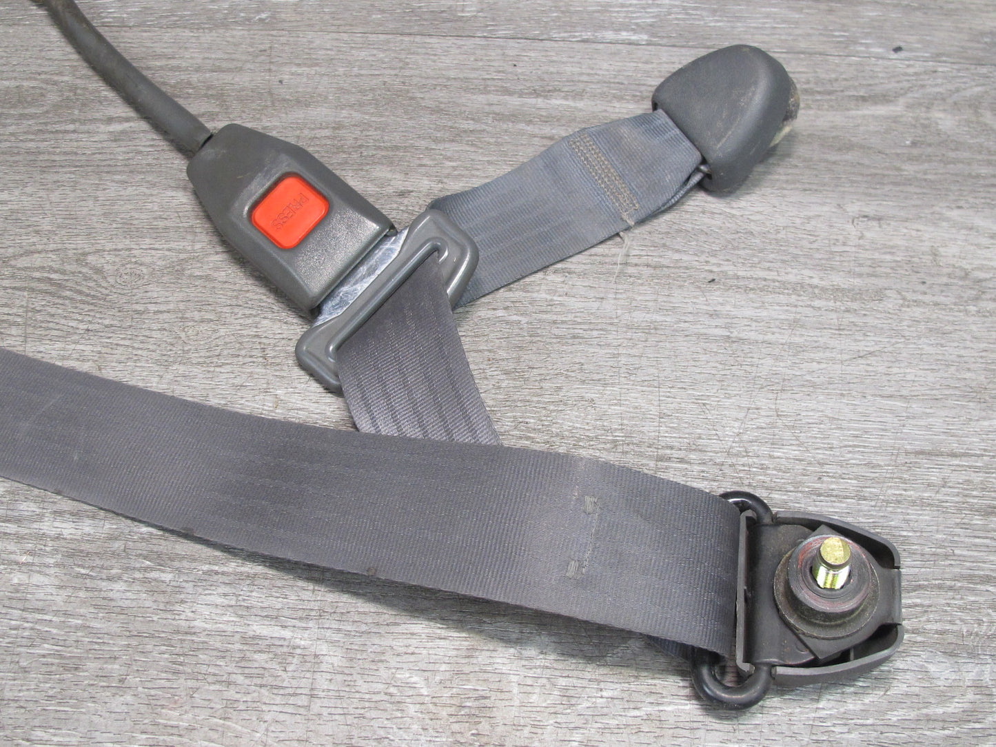 86-88 MAZDA RX7 FRONT RIGHT & LEFT SIDE SEATBELT RETRACTOR W/ BUCKLE SET OEM