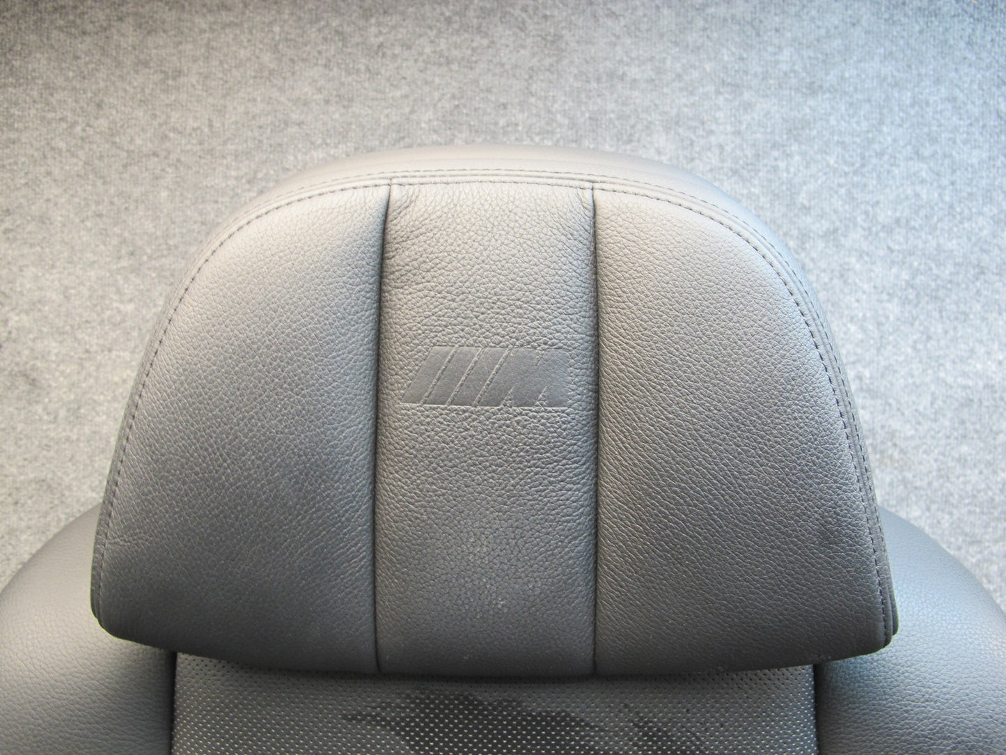 11-14 BMW E71 E72 X6 X6M Front Rear Comfort Heated Leather Seat Black Set OEM