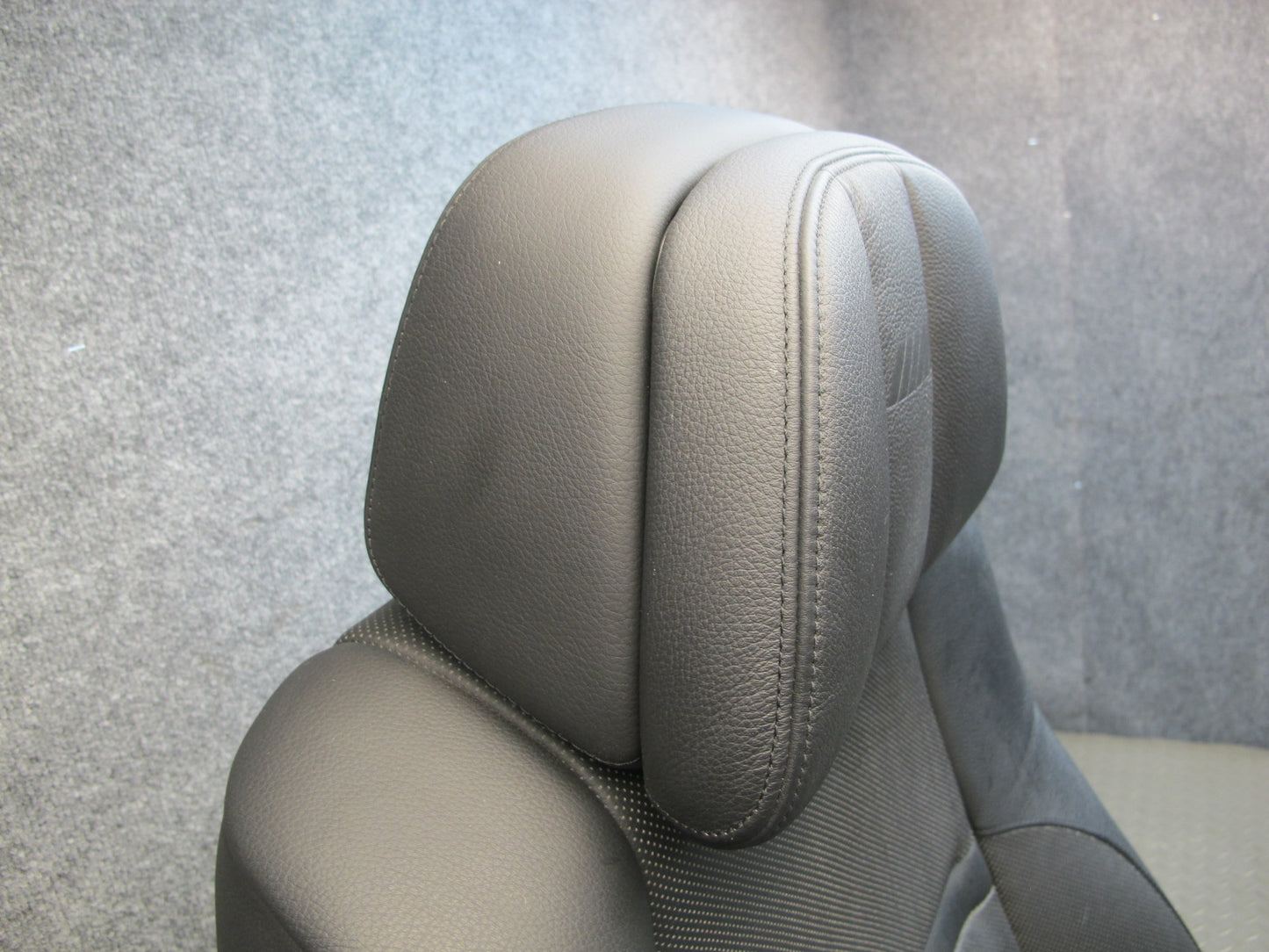 11-14 BMW E71 E72 X6 X6M Front Rear Comfort Heated Leather Seat Black Set OEM