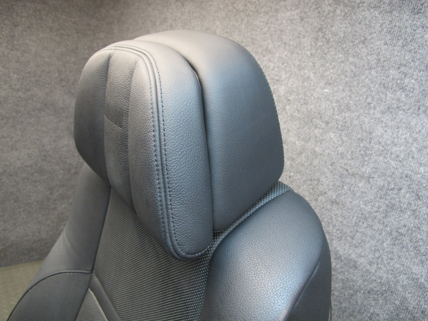 11-14 BMW E71 E72 X6 X6M Front Rear Comfort Heated Leather Seat Black Set OEM