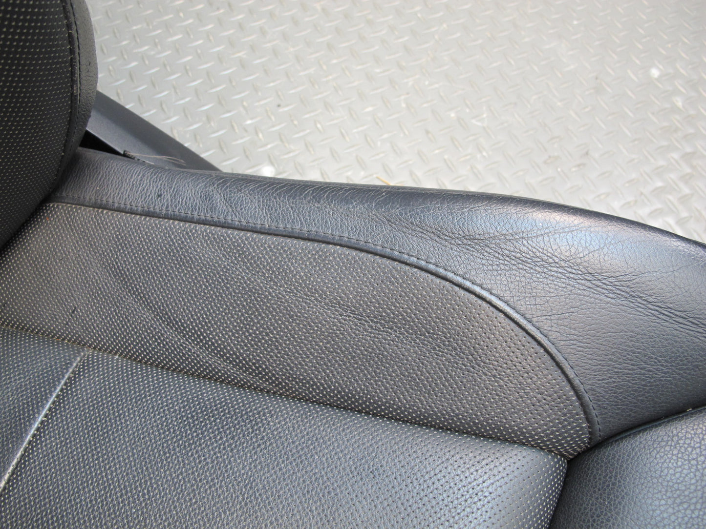 11-14 BMW E71 E72 X6 X6M Front Rear Comfort Heated Leather Seat Black Set OEM