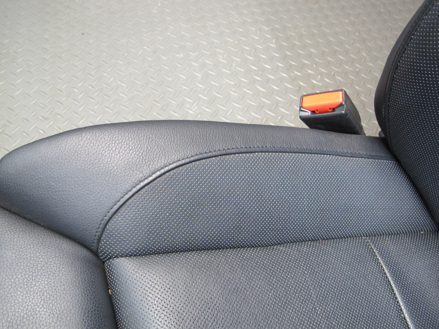 11-14 BMW E71 E72 X6 X6M Front Rear Comfort Heated Leather Seat Black Set OEM