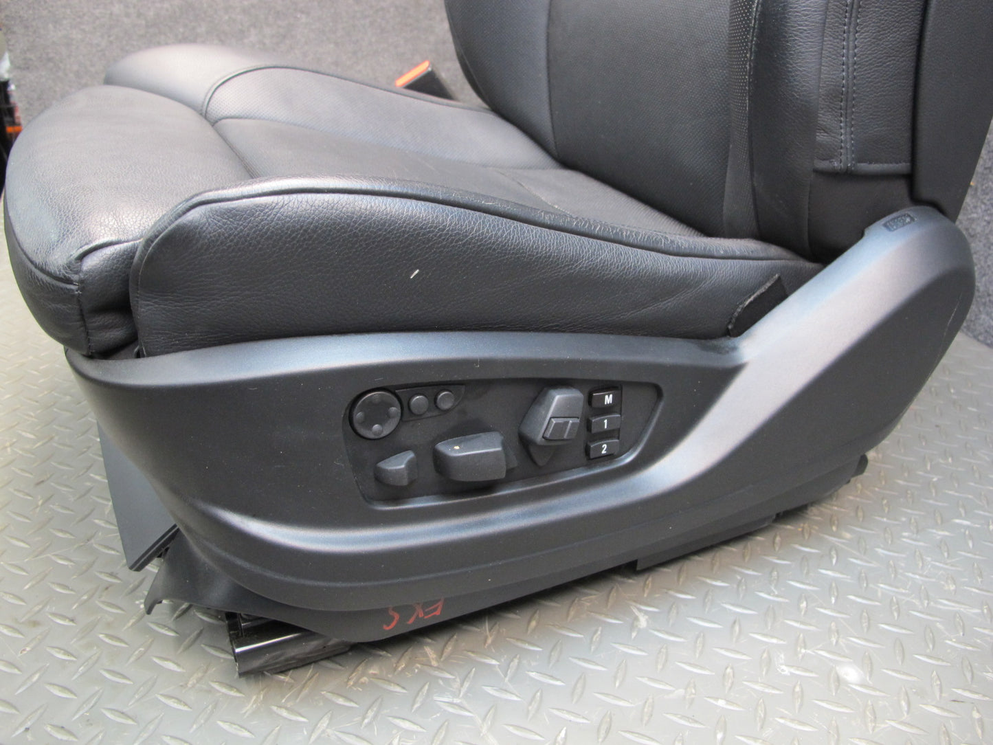11-14 BMW E71 E72 X6 X6M Front Rear Comfort Heated Leather Seat Black Set OEM