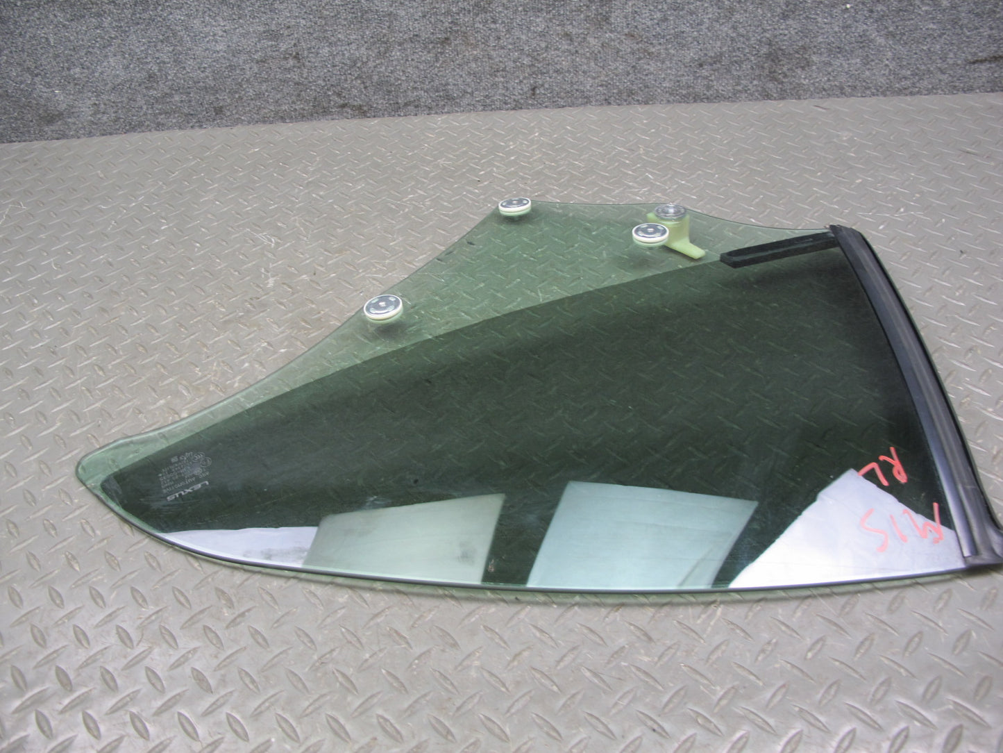 10-12 Lexus IS350 IS250 Convertible Rear Left Quarter Glass Window OEM