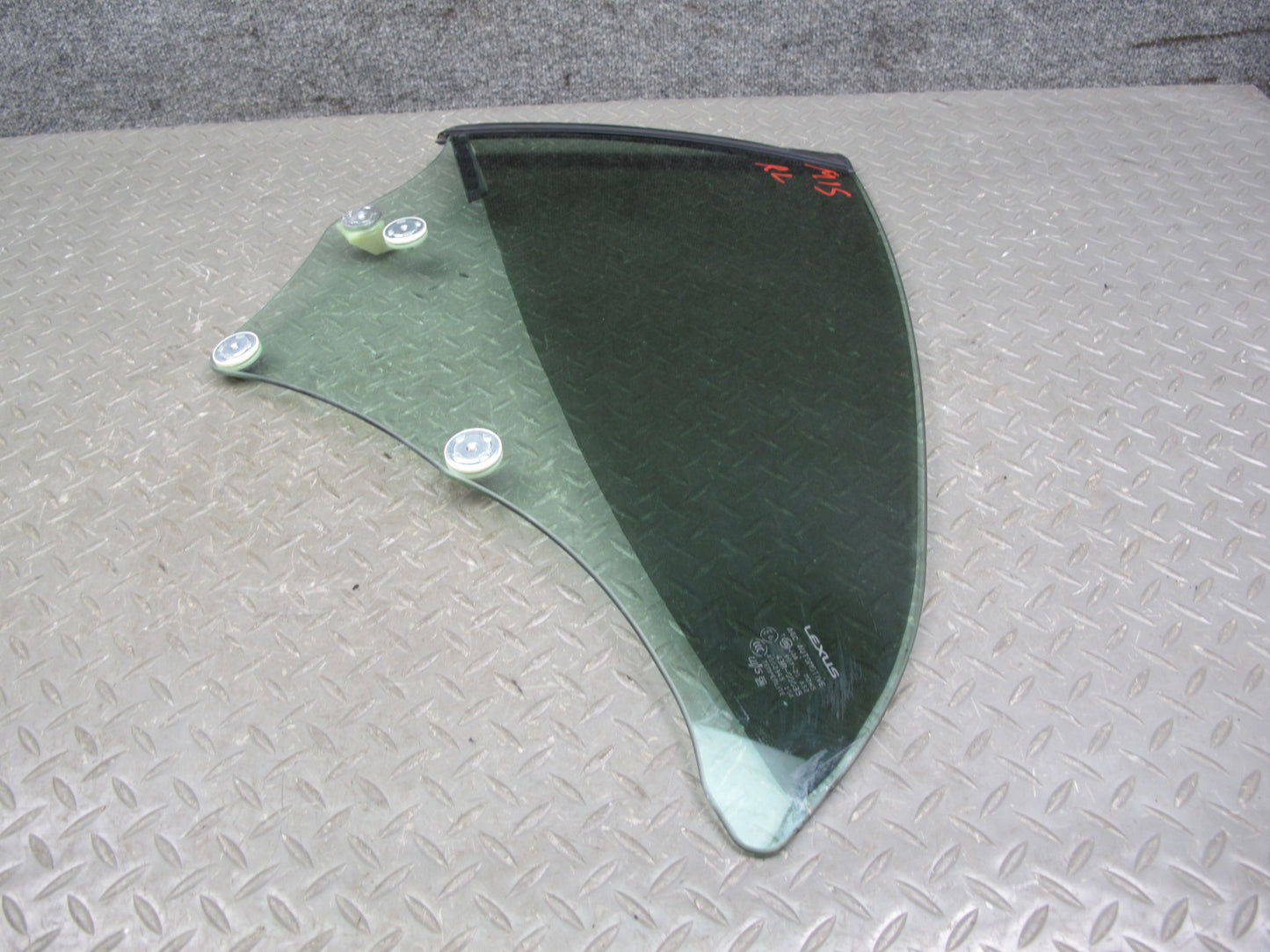 10-12 Lexus IS350 IS250 Convertible Rear Left Quarter Glass Window OEM