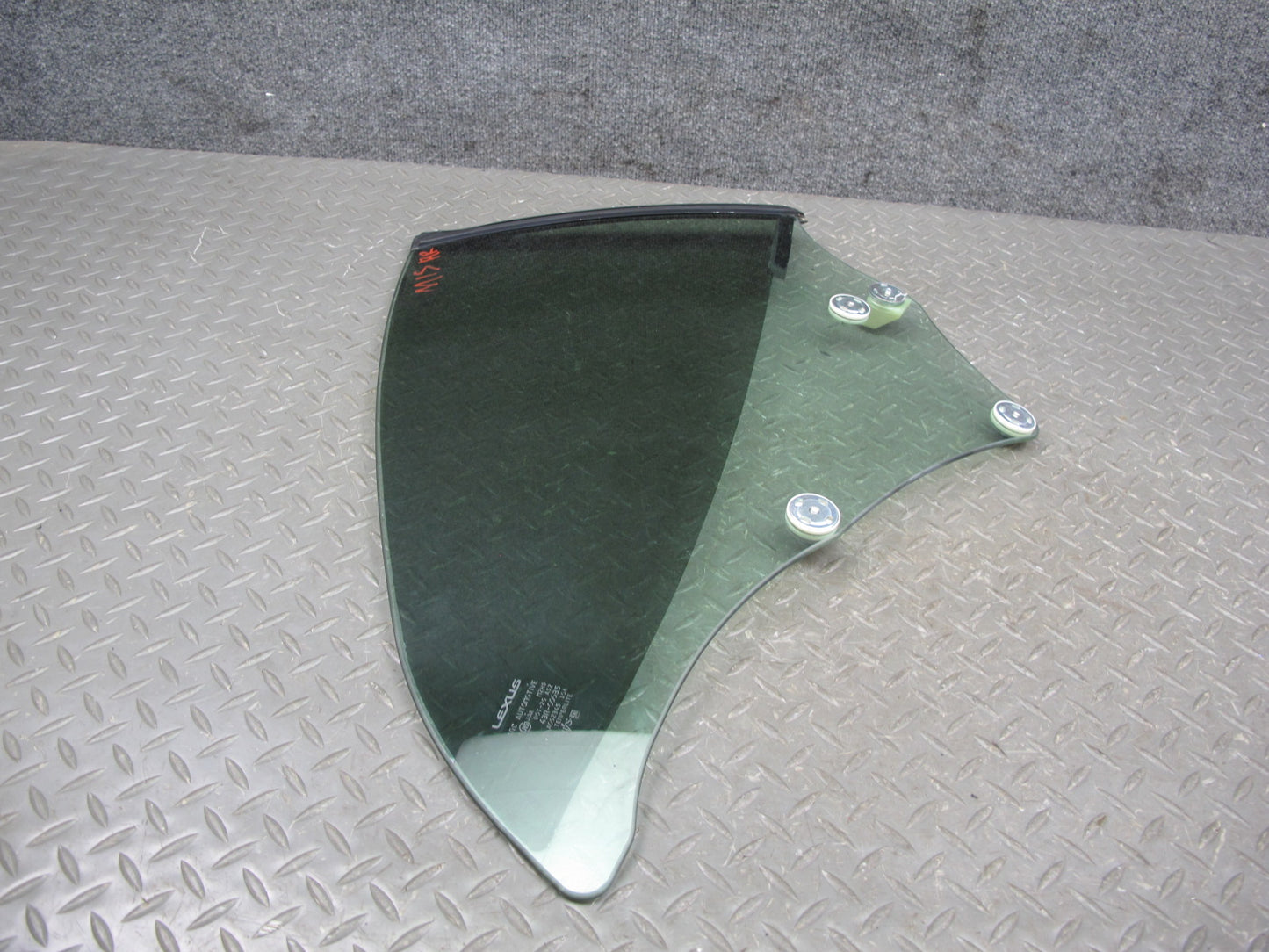 10-12 Lexus IS350 IS250 Convertible Rear Right Quarter Glass Window OEM