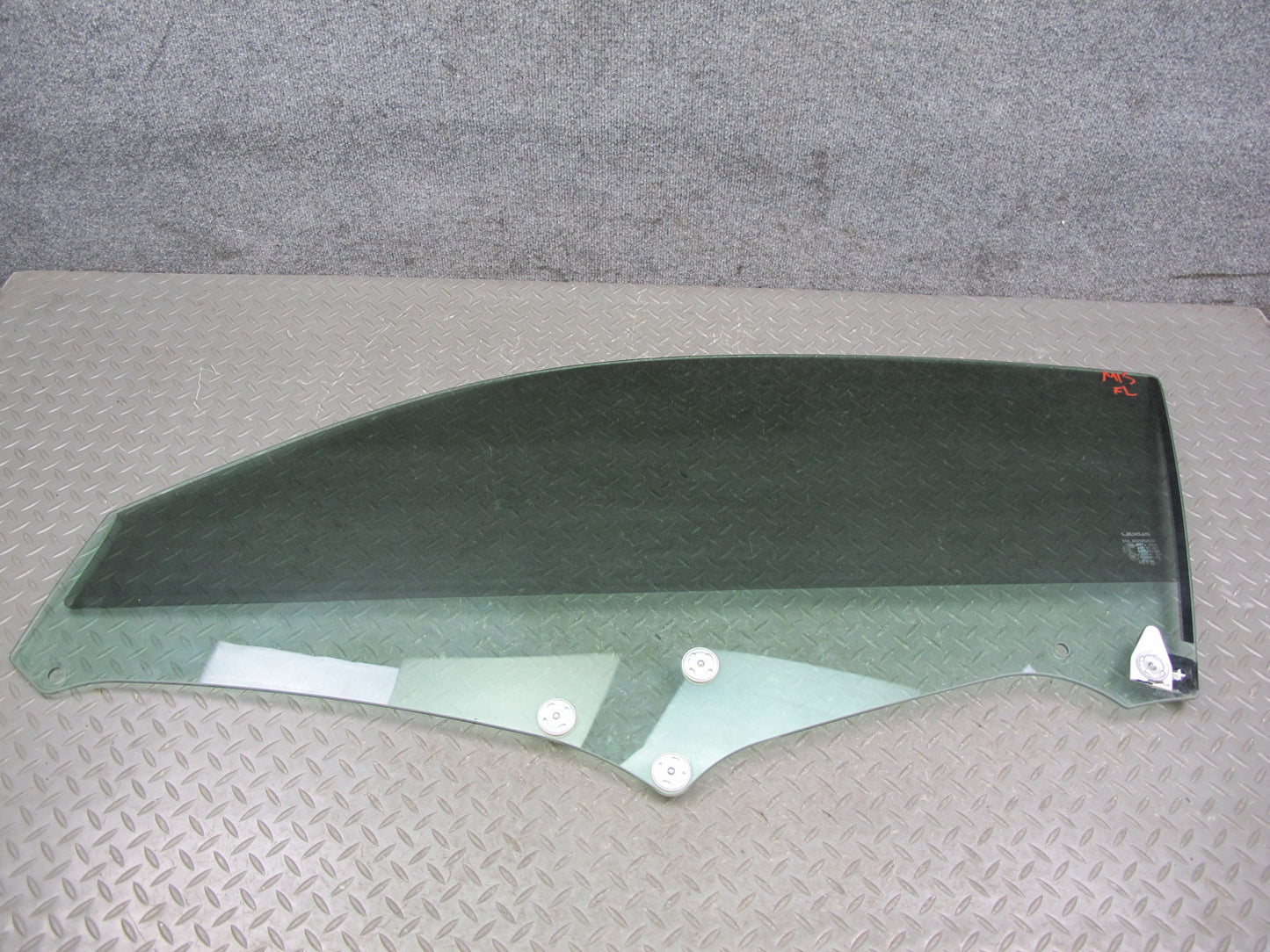 10-12 Lexus IS350 IS250 Convertible Front Left Door Glass Window OEM