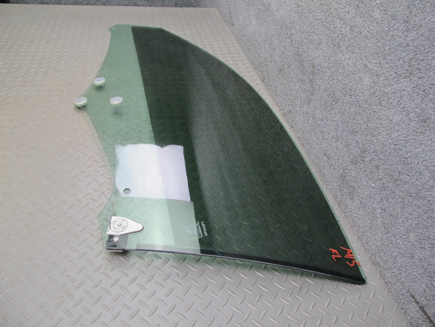 10-12 Lexus IS350 IS250 Convertible Front Left Door Glass Window OEM