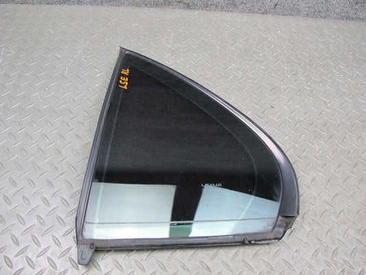 01-06 Lexus UCF30L LS430 Rear Left Door Fixed Glass Window OEM