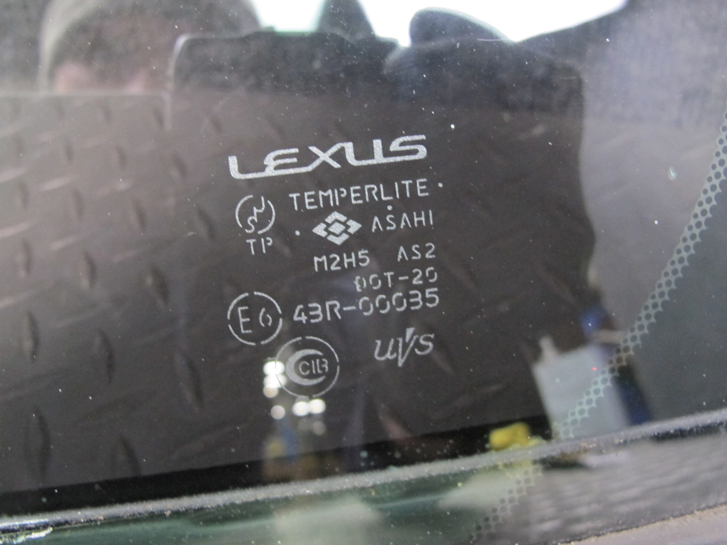 01-06 Lexus UCF30L LS430 Rear Left Door Fixed Glass Window OEM