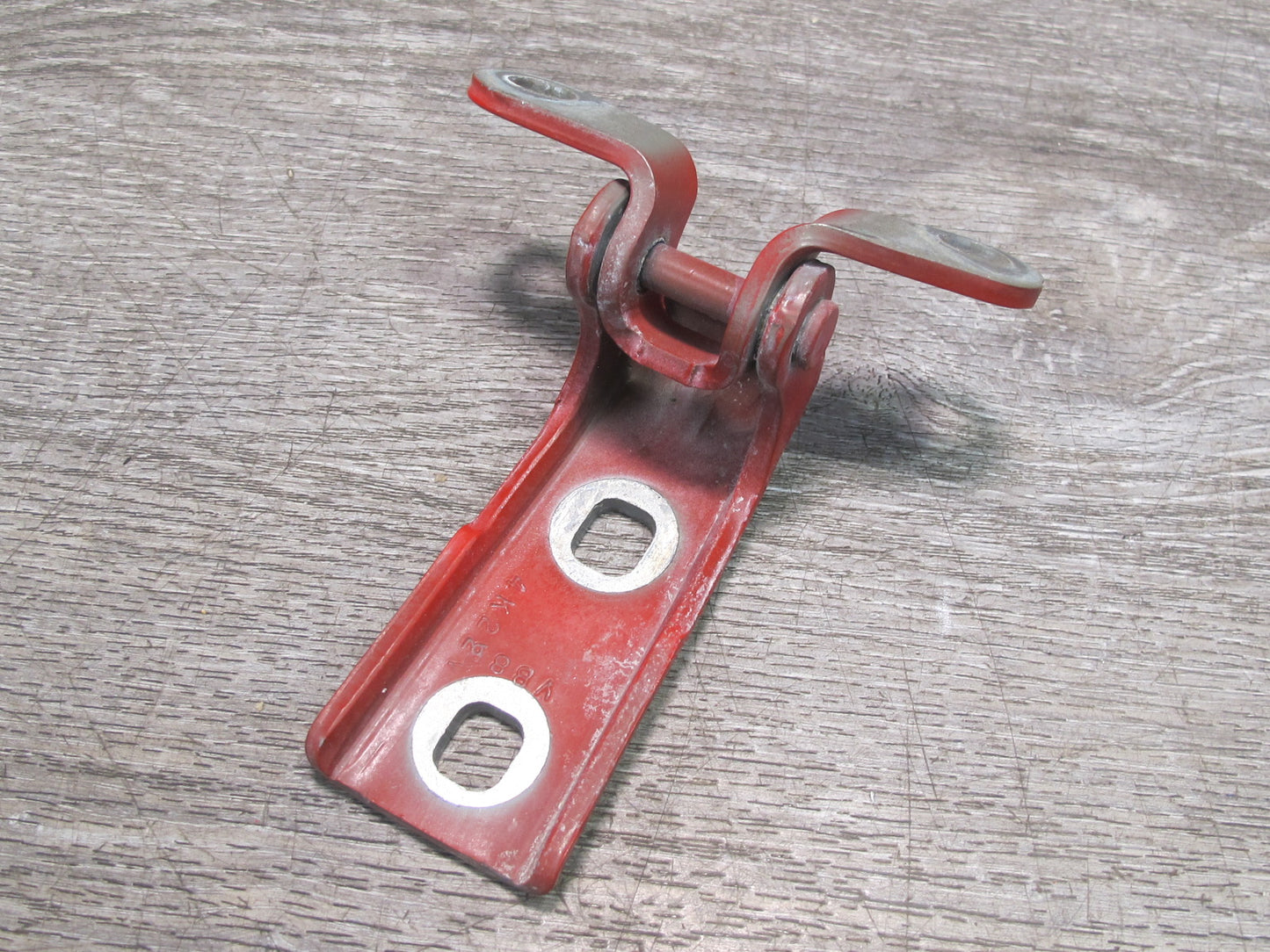 03-06 Chevrolet SSR Left Driver Door Upper & Lower Hinge Set RED OEM