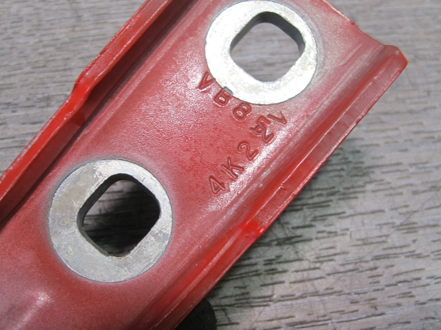 03-06 Chevrolet SSR Left Driver Door Upper & Lower Hinge Set RED OEM