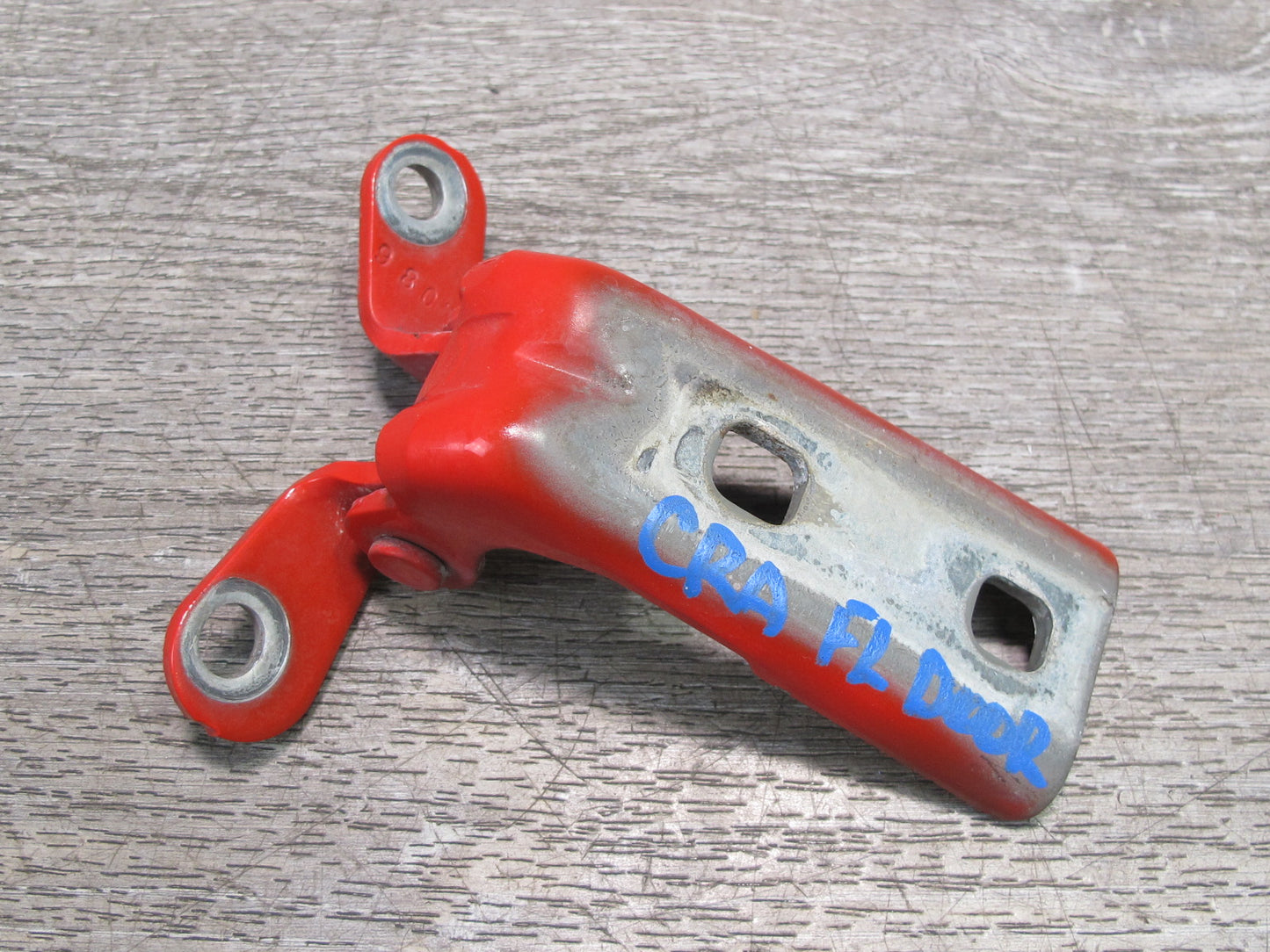 03-06 Chevrolet SSR Left Driver Door Upper & Lower Hinge Set RED OEM