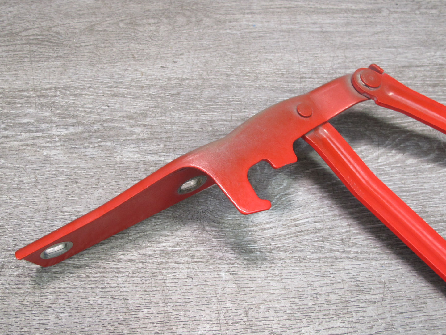 03-06 Chevrolet SSR Set of 2 Left & Right Hood Hinge RED OEM