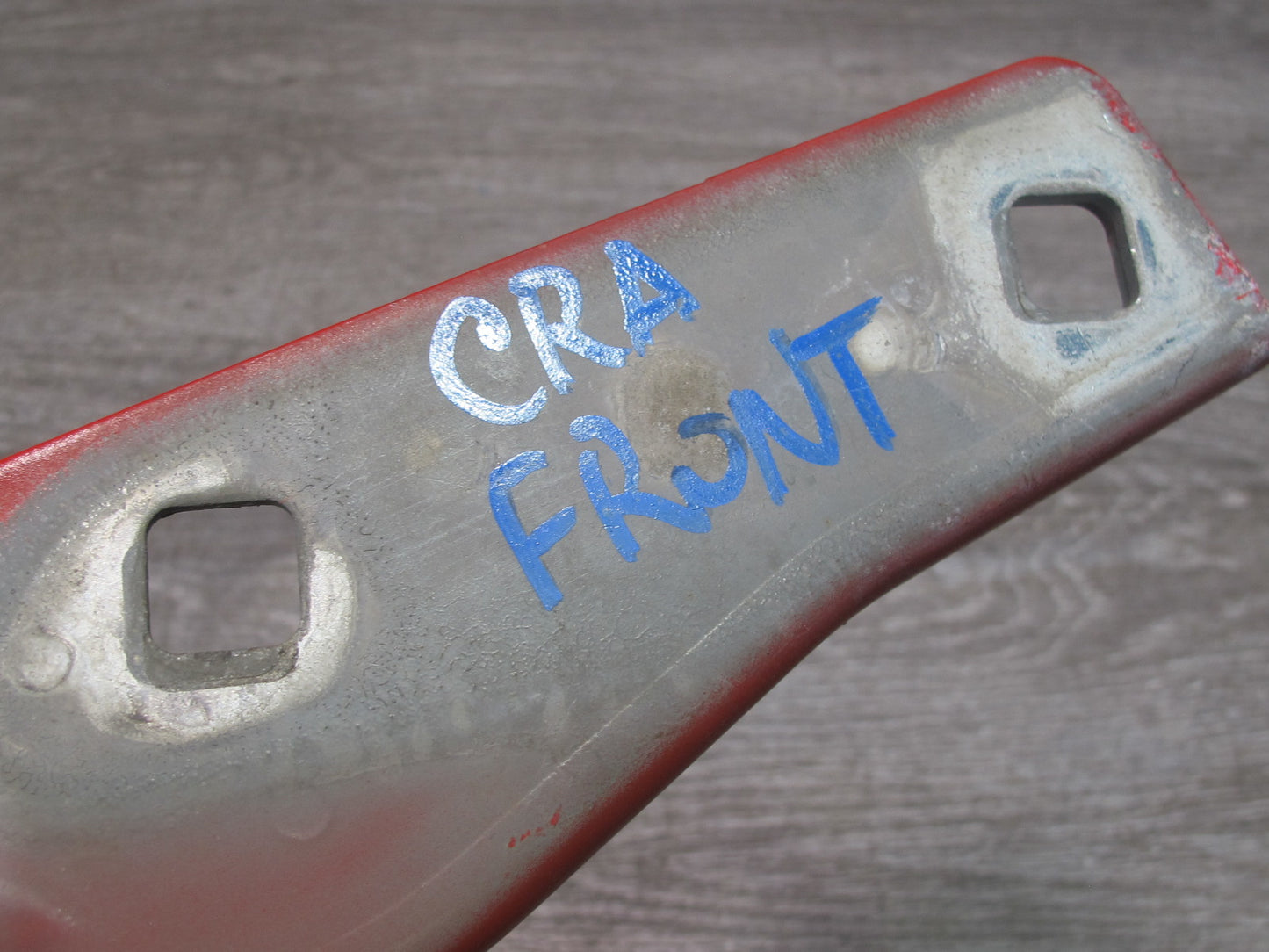03-06 Chevrolet SSR Set of 2 Left & Right Hood Hinge RED OEM