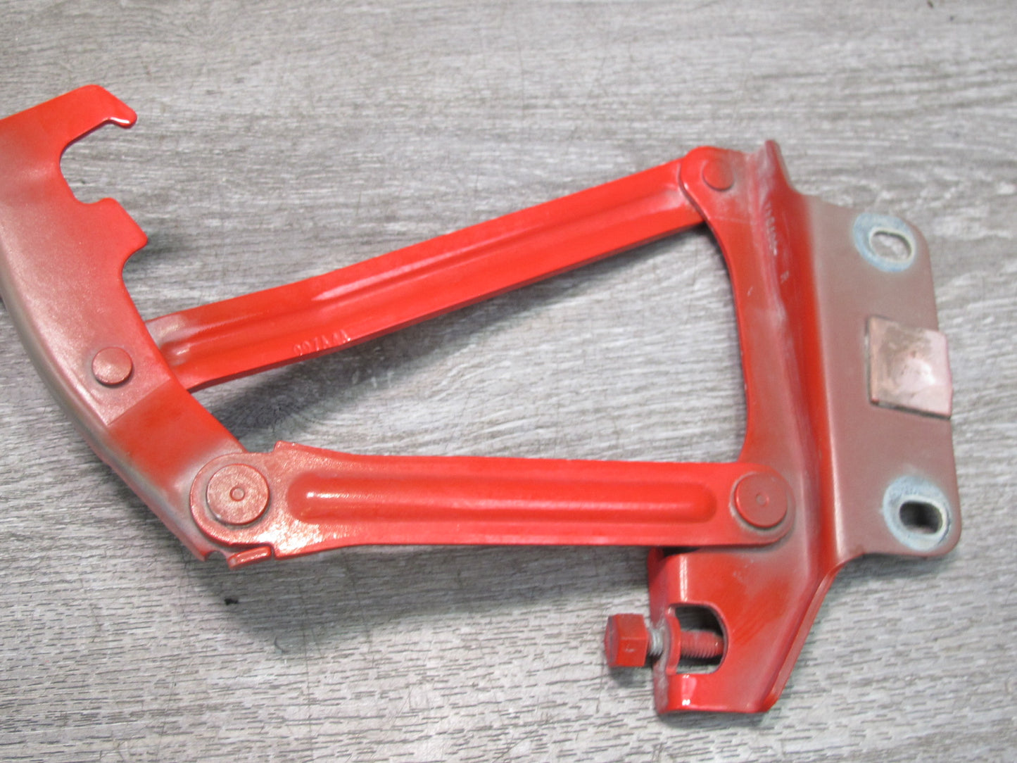 03-06 Chevrolet SSR Set of 2 Left & Right Hood Hinge RED OEM