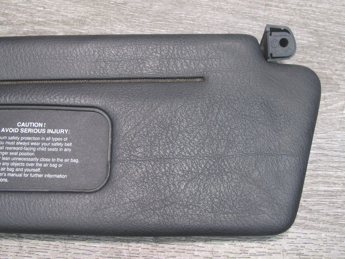 96-99 BMW E36 Convertible Set of 2 Front Left & Right Sun Visor OEM