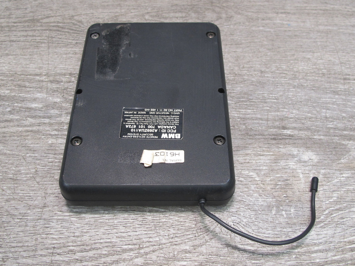 96-99 BMW E36 Remote Keyless Entry System Control Module 1469445 OEM