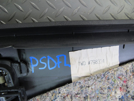 2009 Pontiac Solstice Set of 2 Door Interior Trim Cover Panel Black OEM