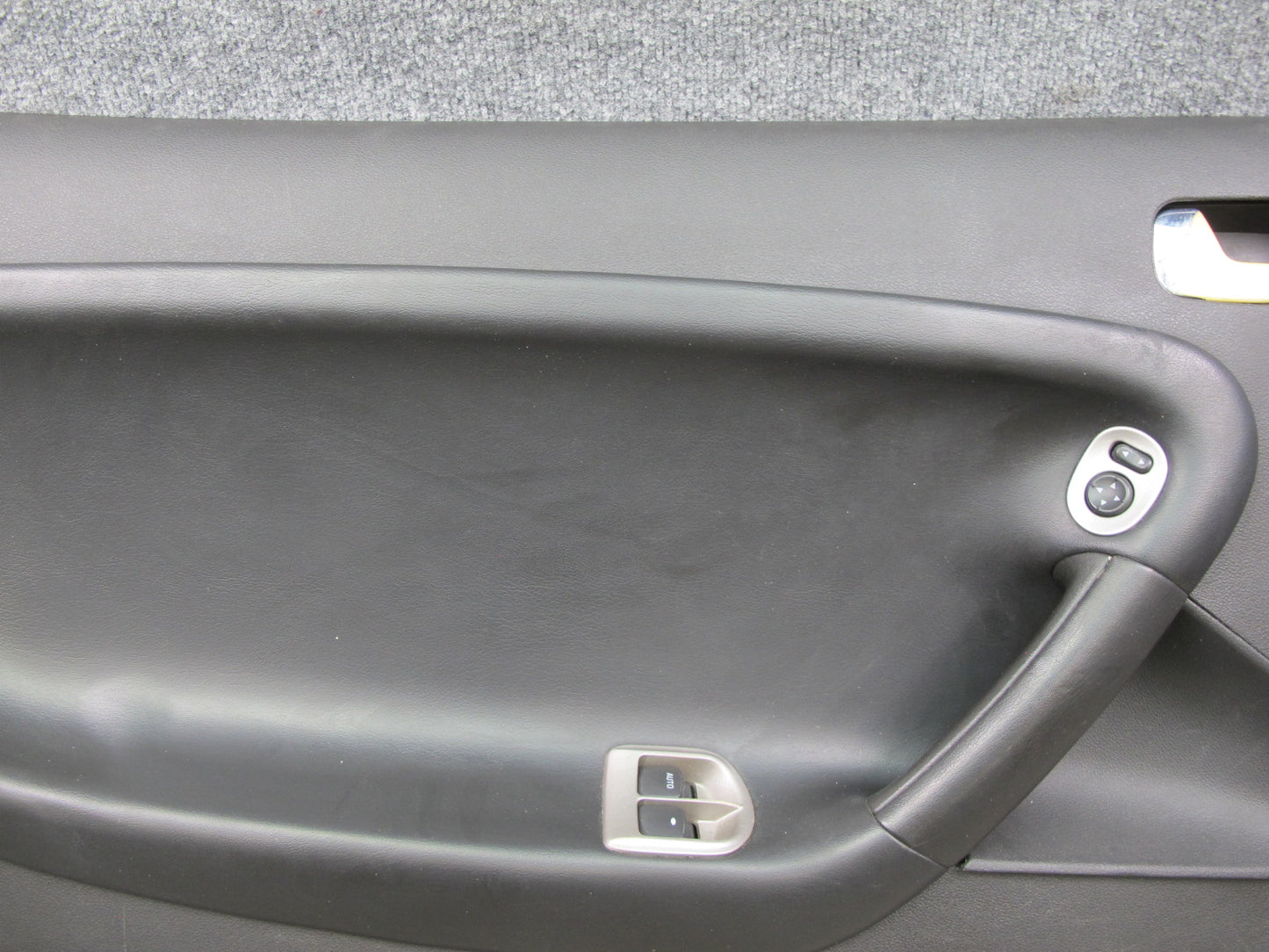 2009 Pontiac Solstice Set of 2 Door Interior Trim Cover Panel Black OEM