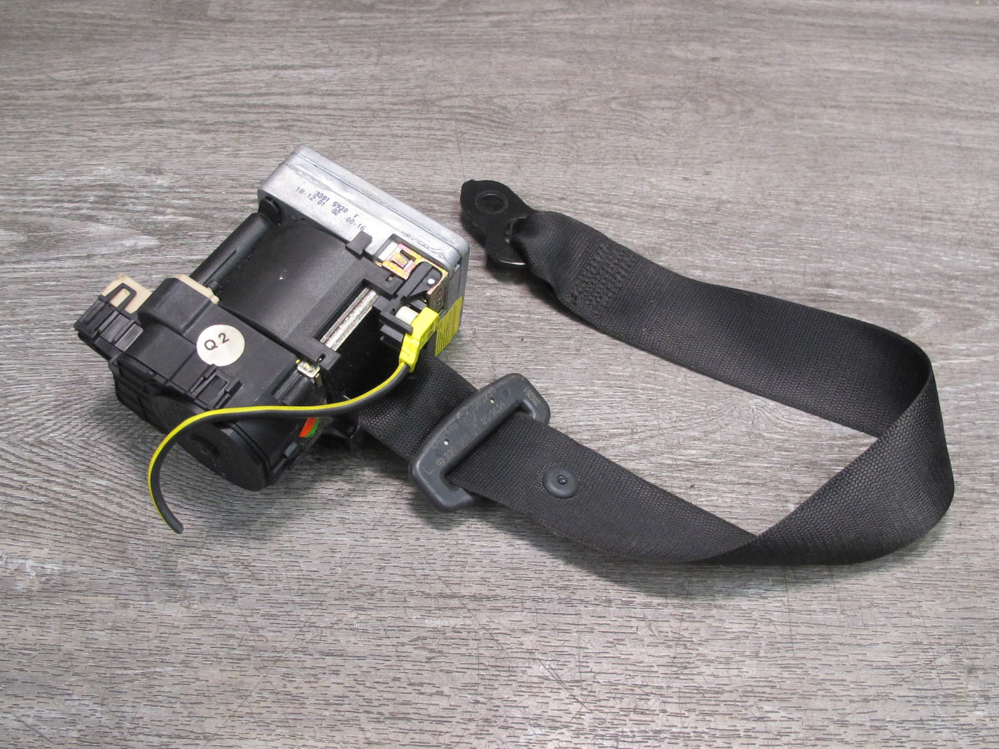 03-06 MERCEDES R230 SL500 SL600 FRONT LEFT & RIGHT SIDE SEATBELT RETRACTOR SET OEM
