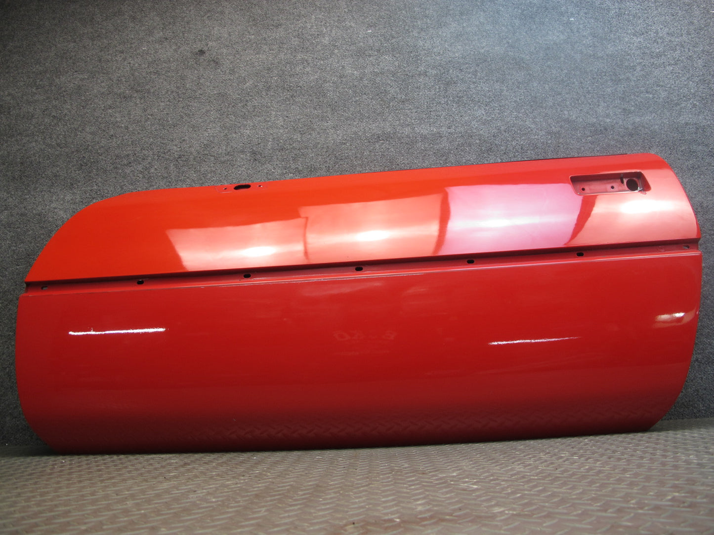 84-94 Chevrolet Corvette C4 Left Driver Door Shell Panel RED OEM