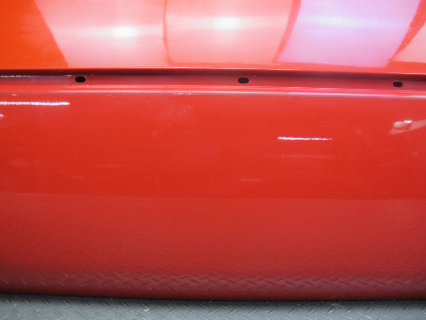 84-94 Chevrolet Corvette C4 Left Driver Door Shell Panel RED OEM