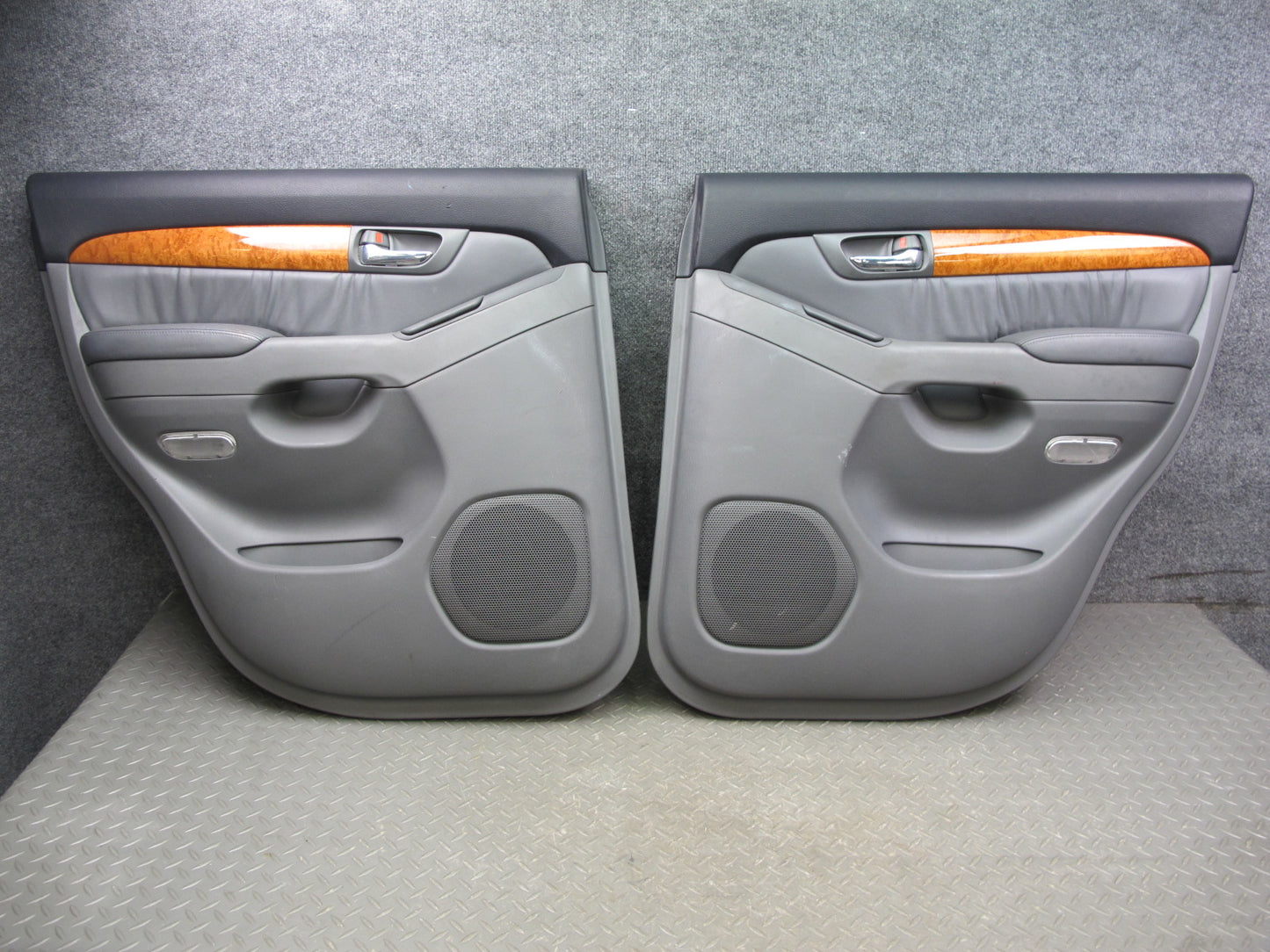 2003-2007 Lexus GX470 Rear Left & Right Door Interior Trim Cover Panel Set of 2
