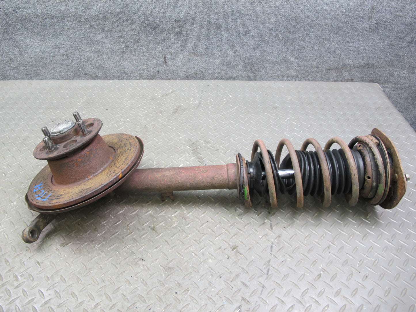 75-82 Triumph TR7 Front Spindle Knuckle Wheel Hub Shock Absorber Set OEM