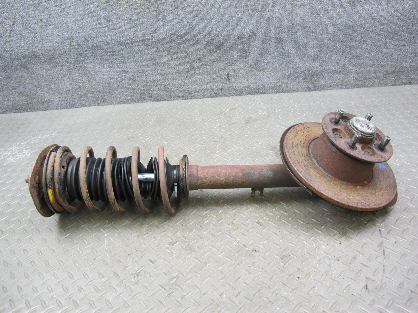 75-82 Triumph TR7 Front Spindle Knuckle Wheel Hub Shock Absorber Set OEM