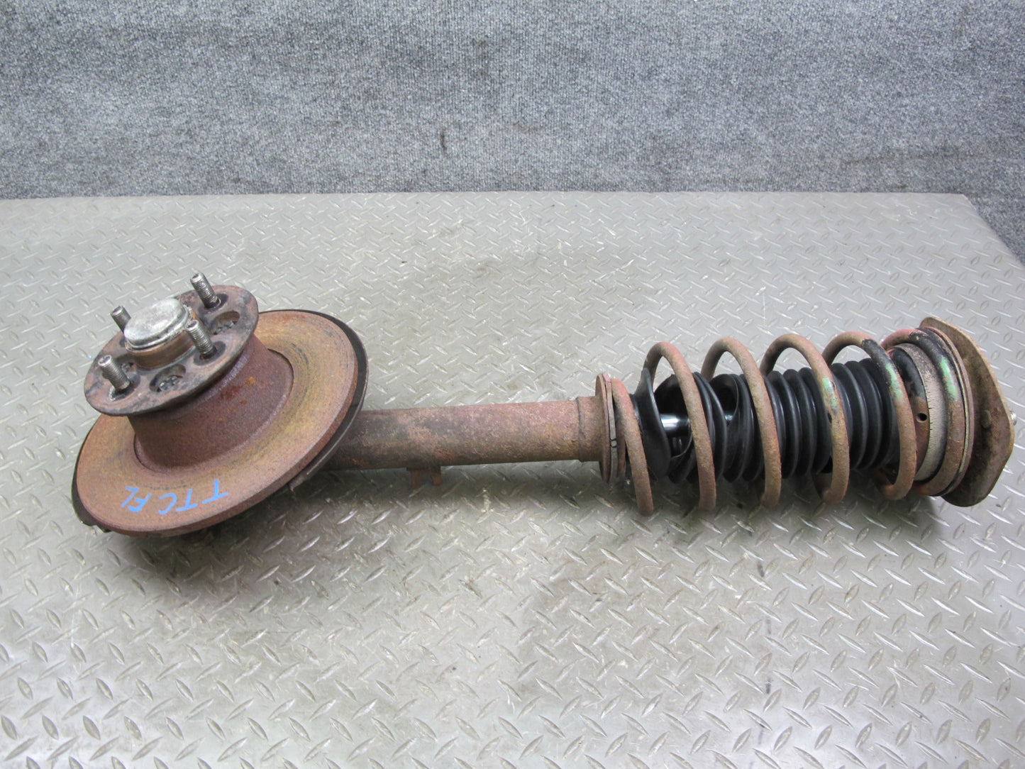 75-82 Triumph TR7 Front Spindle Knuckle Wheel Hub Shock Absorber Set OEM