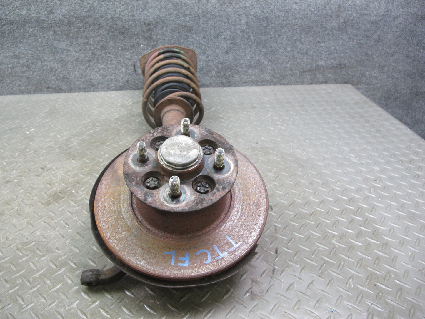 75-82 Triumph TR7 Front Spindle Knuckle Wheel Hub Shock Absorber Set OEM