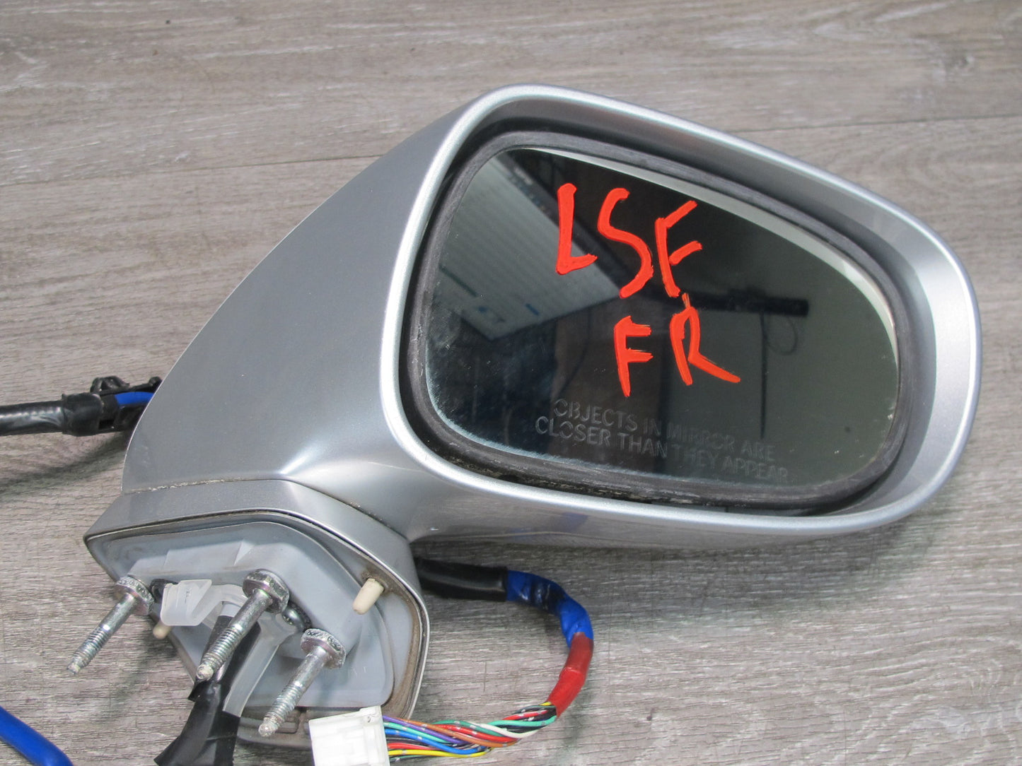 07-09 Lexus UVF46L LS600hL LS460 Right Exterior Door Mirror Heated Memory OEM