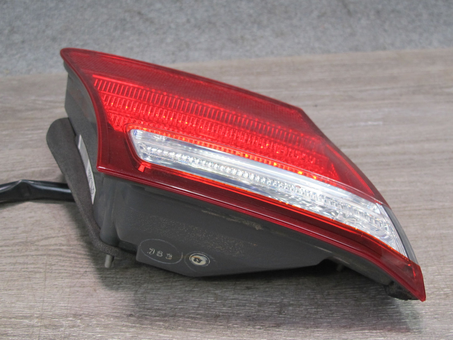 08-09 Lexus UVF46 LS600h Rear Left Inner Trunk Lid Tail Light Lamp OEM