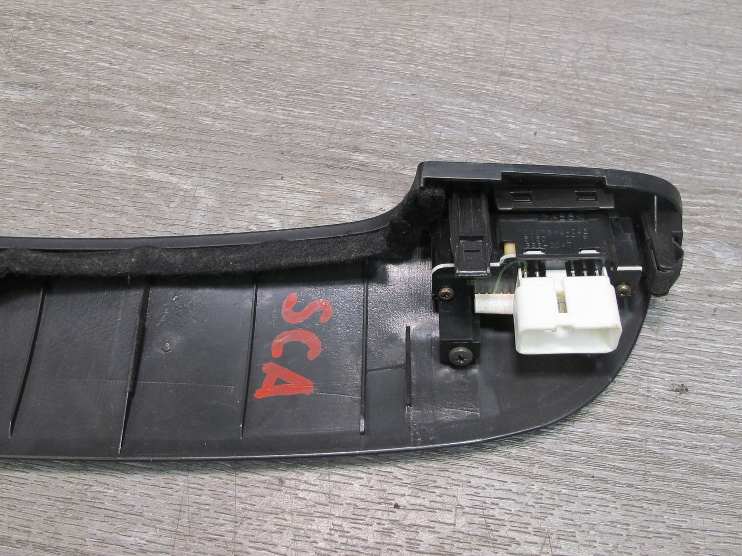 95-96 Lexus SC400 SC300 Dash Instrument Cluster ODO Trip Switch Cover Trim OEM