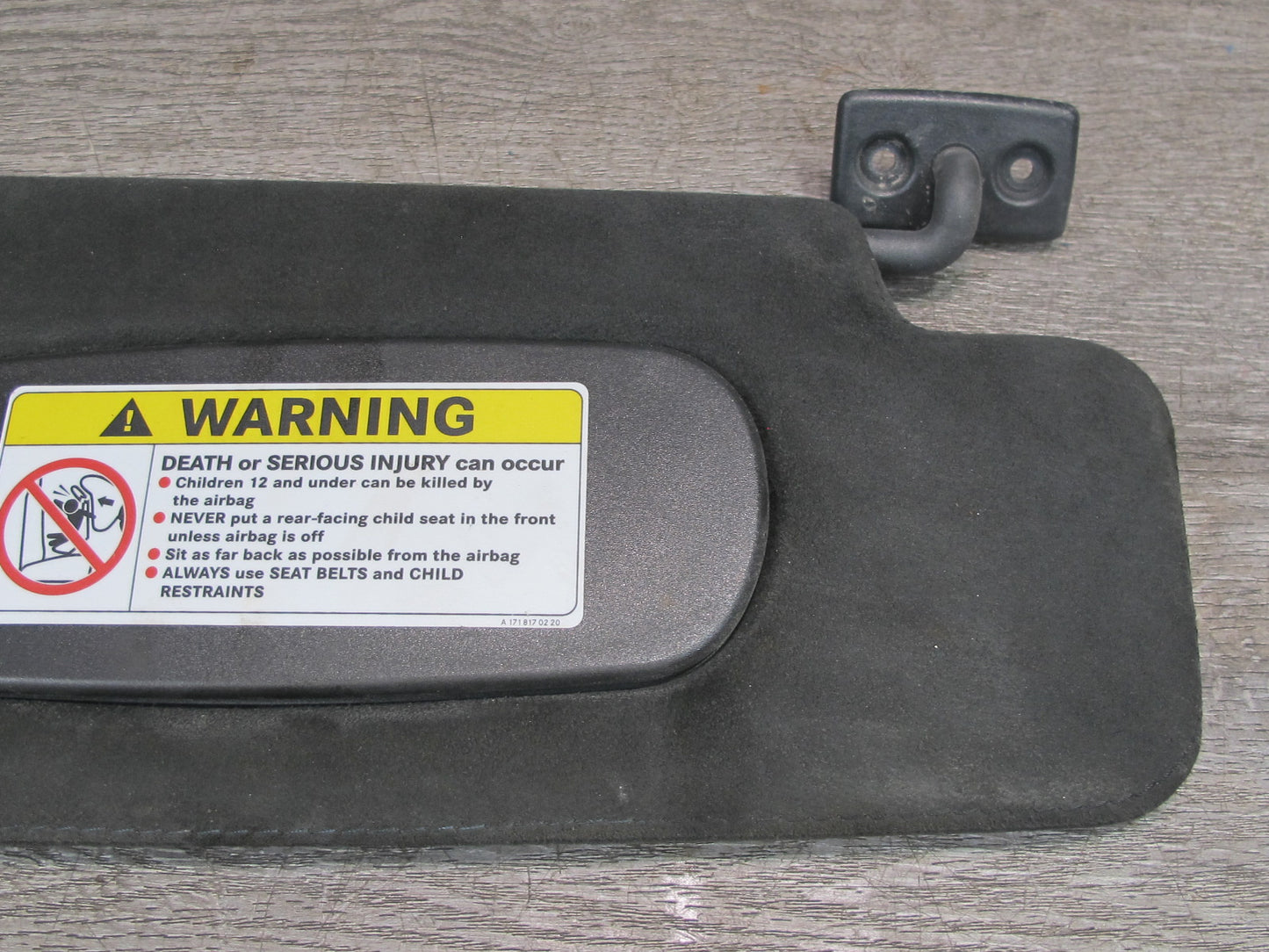 03-06 Mercedes R230 SL600 Set of 2 Front Left & Right Sun Visor OEM