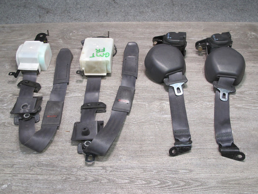 91-99 MITSUBISHI 3000GT FRONT REAR RIGHT & LEFT SIDE SEATBELT RETRACTOR SET OEM