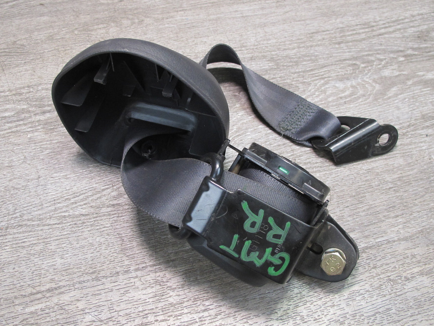 91-99 MITSUBISHI 3000GT FRONT REAR RIGHT & LEFT SIDE SEATBELT RETRACTOR SET OEM