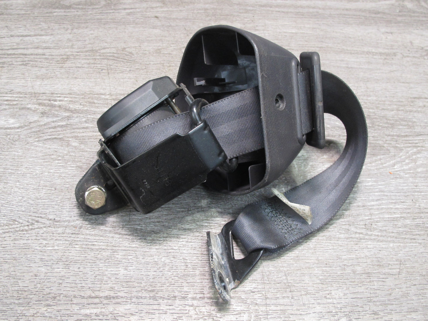 91-99 MITSUBISHI 3000GT FRONT REAR RIGHT & LEFT SIDE SEATBELT RETRACTOR SET OEM