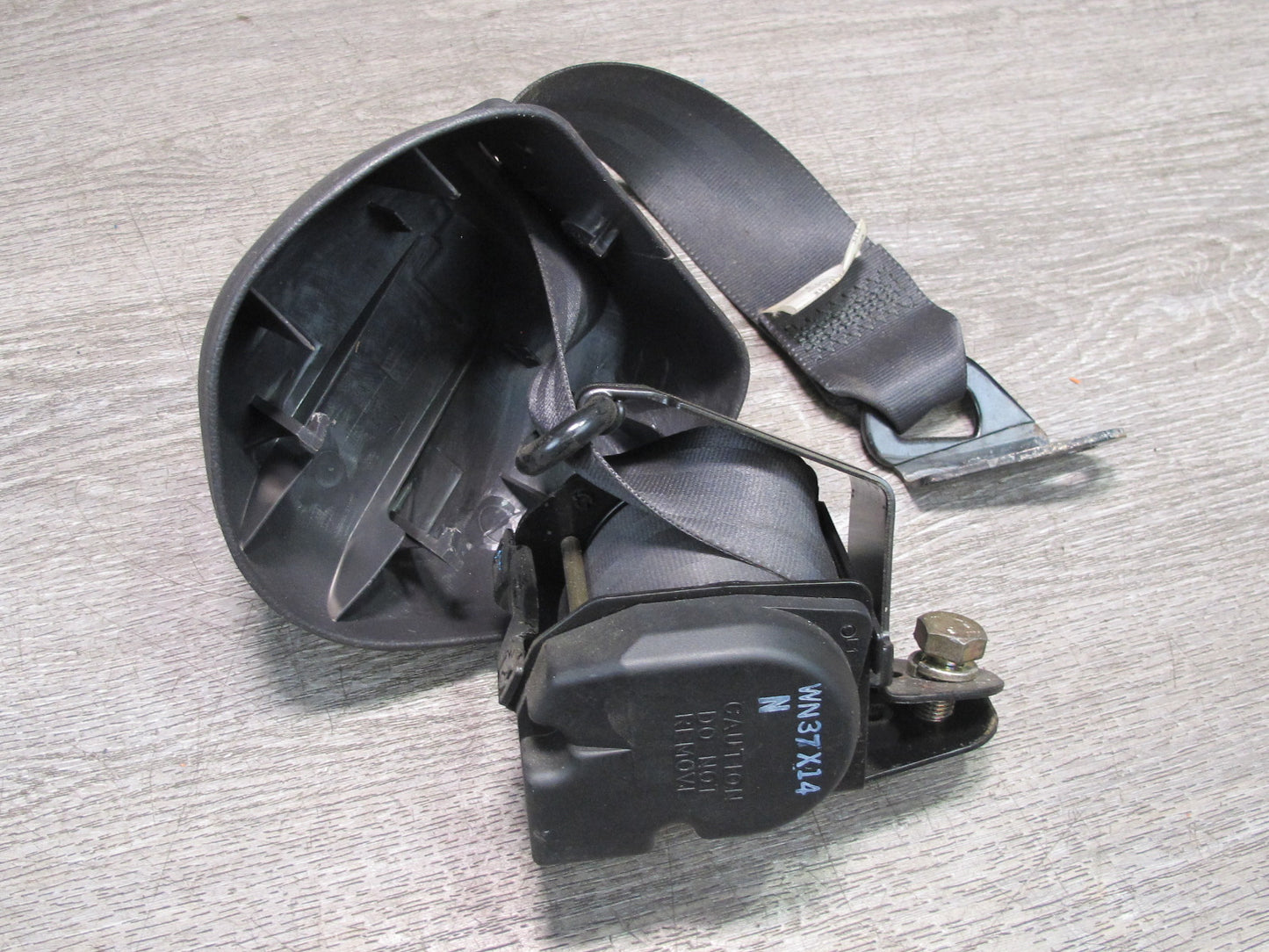 91-99 MITSUBISHI 3000GT FRONT REAR RIGHT & LEFT SIDE SEATBELT RETRACTOR SET OEM