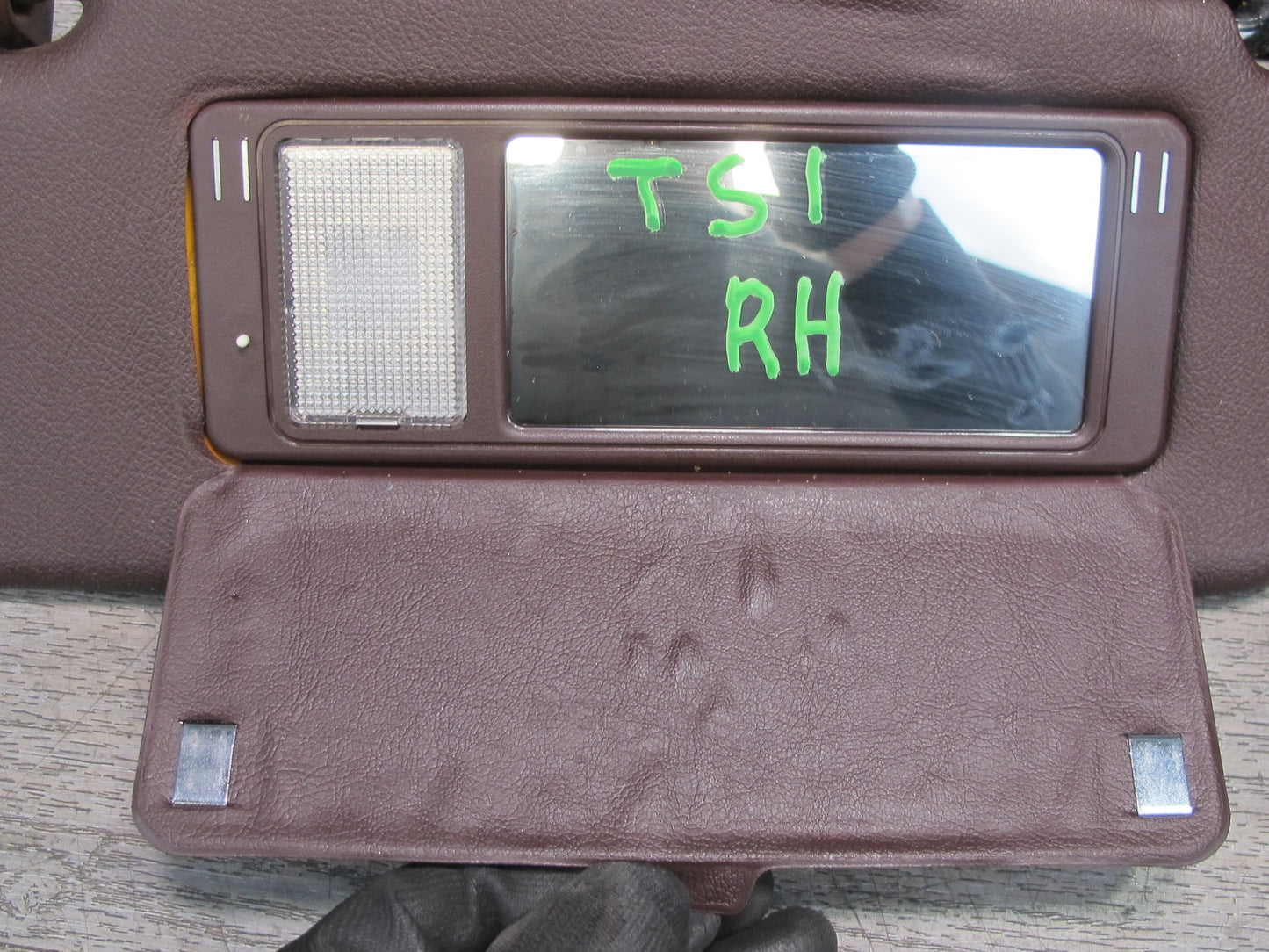 86-88 Toyota Supra MA71 Set of 2 Front Left & Right Sun Visor OEM