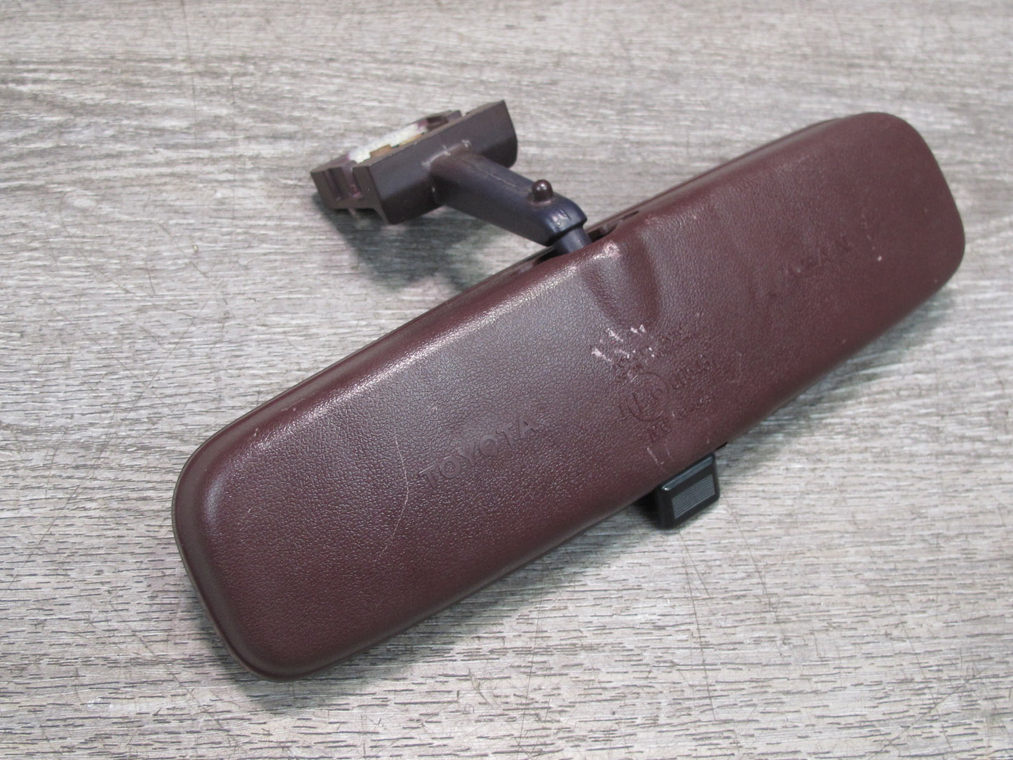 86-92 Toyota Supra MA71 Manual Dimming Interior Rear View Mirror OEM