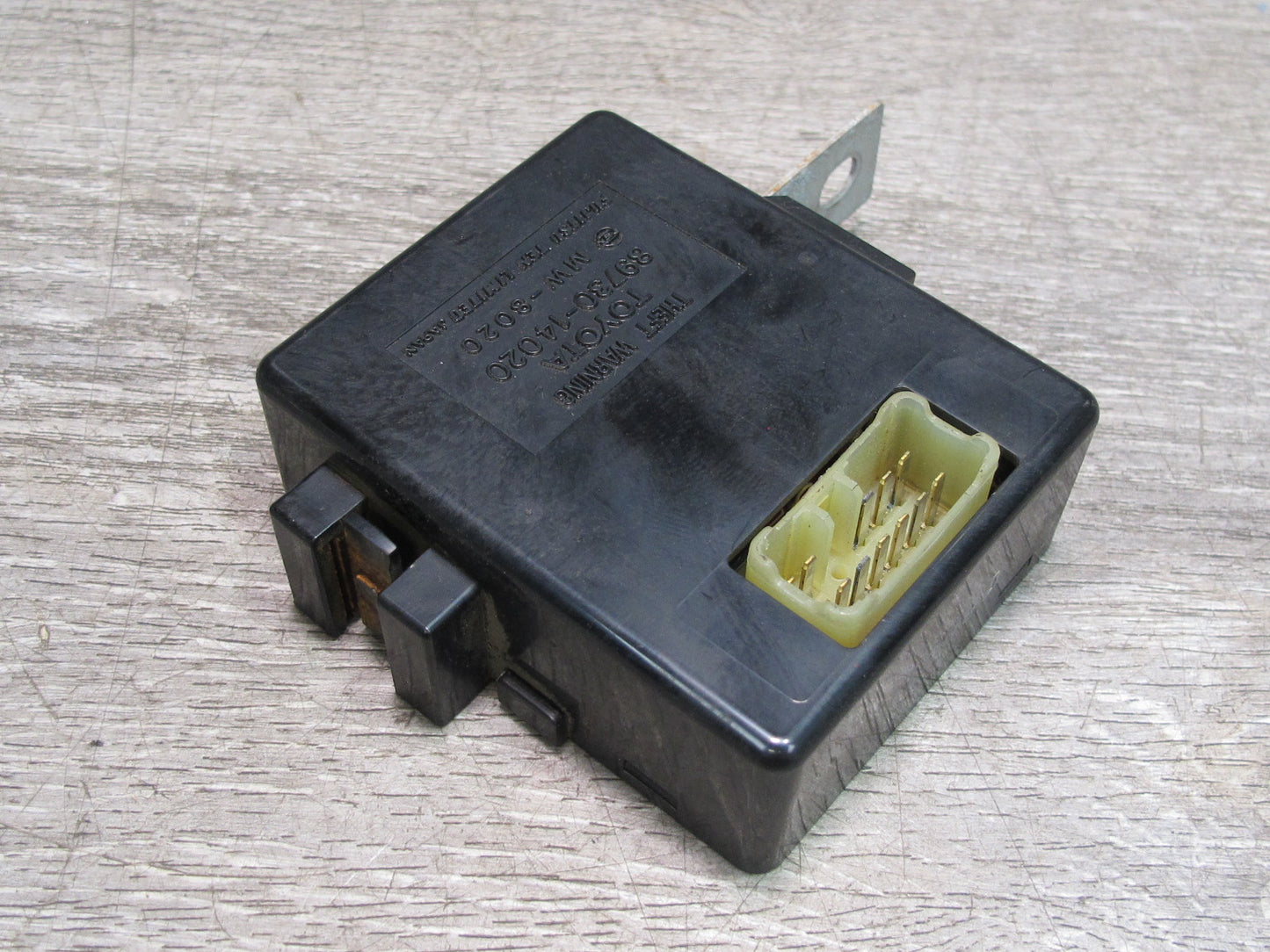 86-88 Toyota Supra MA71 Theft Warning Locking Control Module 89730-14020 OEM