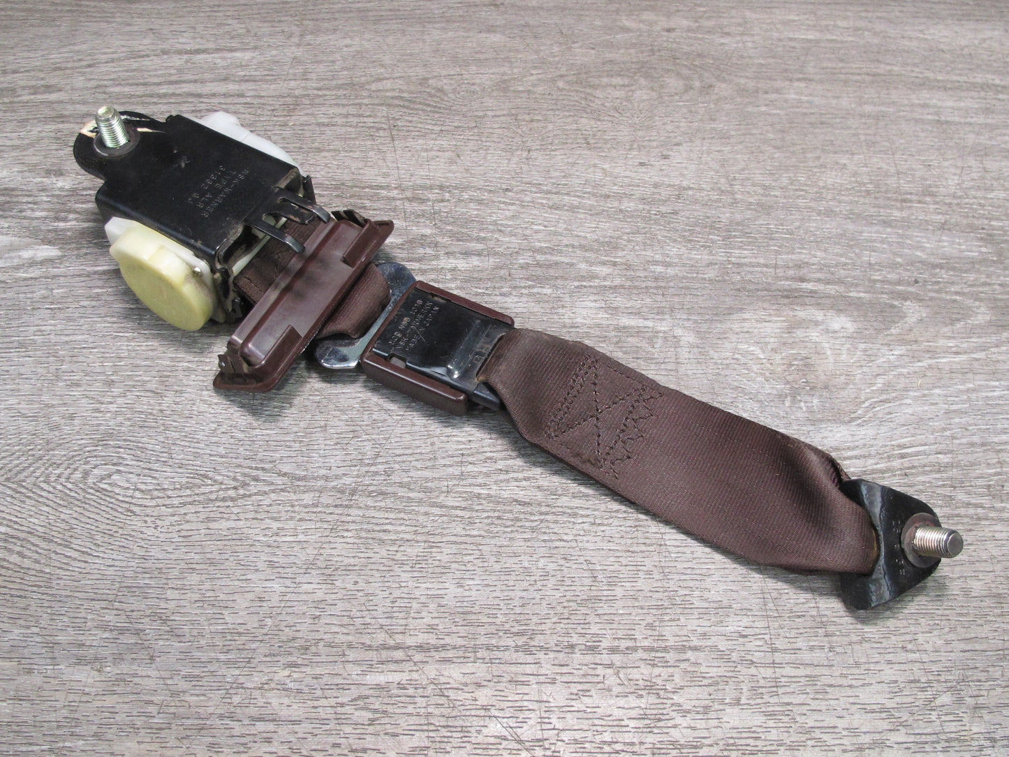 86-88 TOYOTA SUPRA MK3 REAR LEFT & RIGHT SIDE SEATBELT RETRACTOR SET OEM