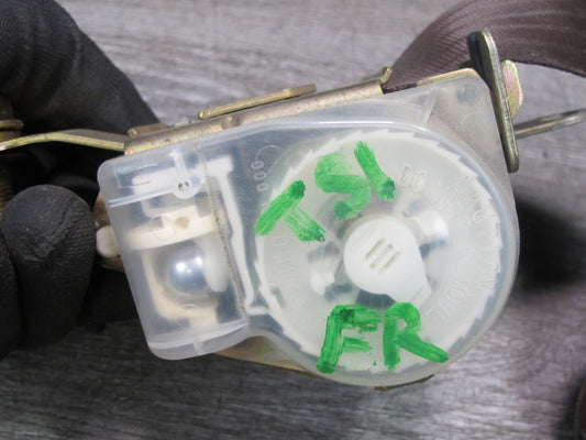 86-88 TOYOTA SUPRA MK3 FRONT LEFT & RIGHT SIDE SEATBELT RETRACTOR W/ BUCKLE SET OEM