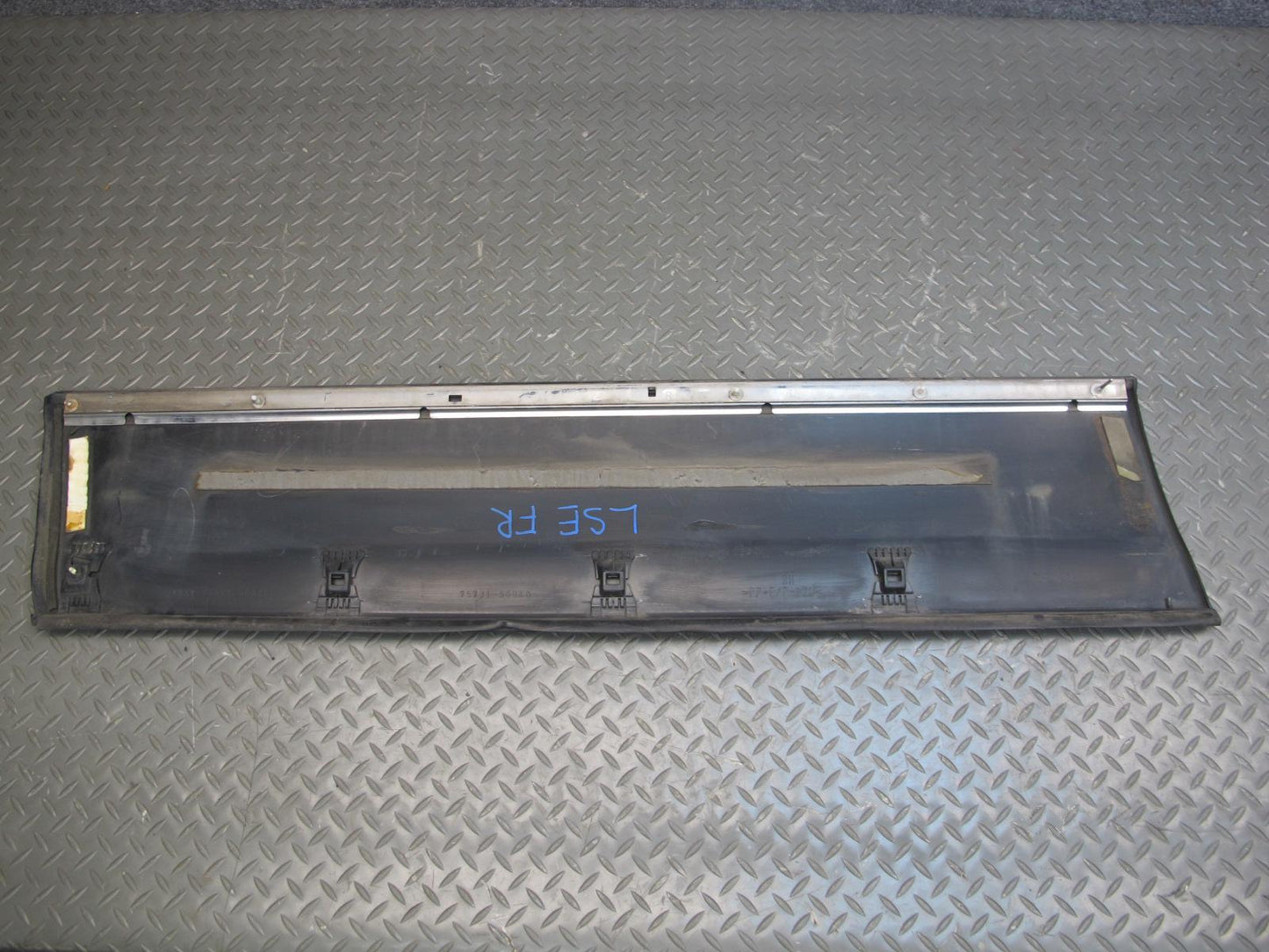 01-03 Lexus UCF30L LS430 Right Fender Door Exterior Molding Trim Panel Set OEM