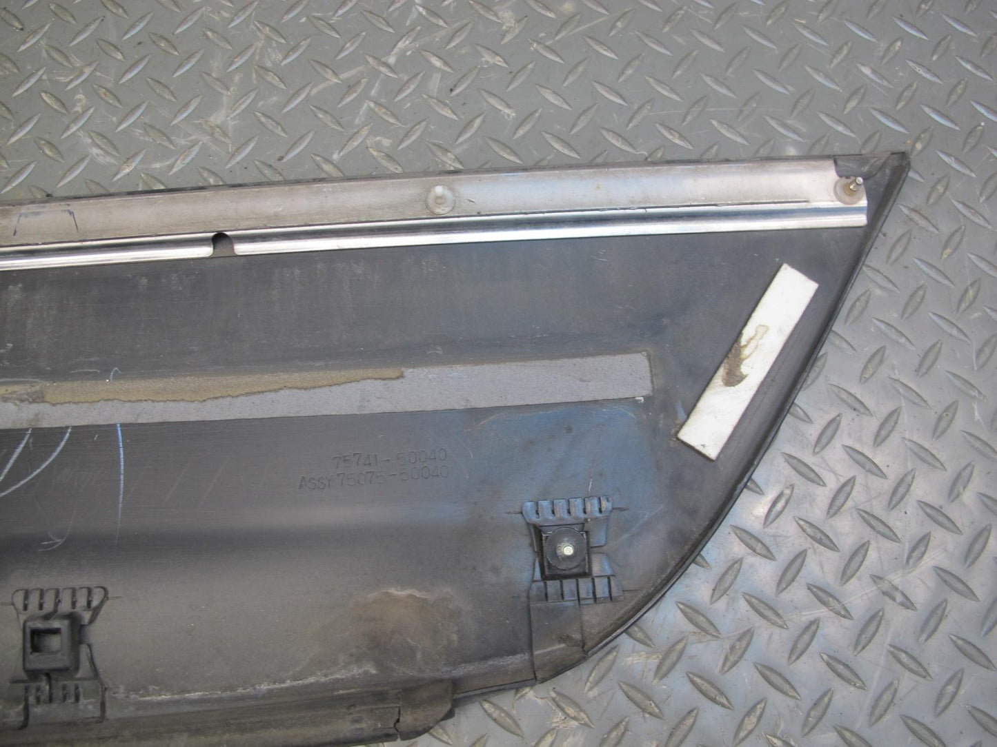 01-03 Lexus UCF30L LS430 Right Fender Door Exterior Molding Trim Panel Set OEM