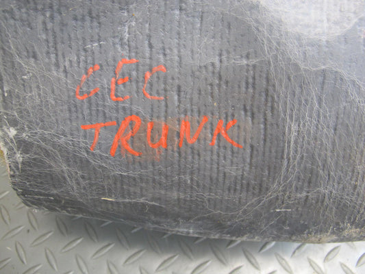 90-91 Chevrolet Corvette C4 Convertible Rear Trunk Carpet Trim Cover Set OEM